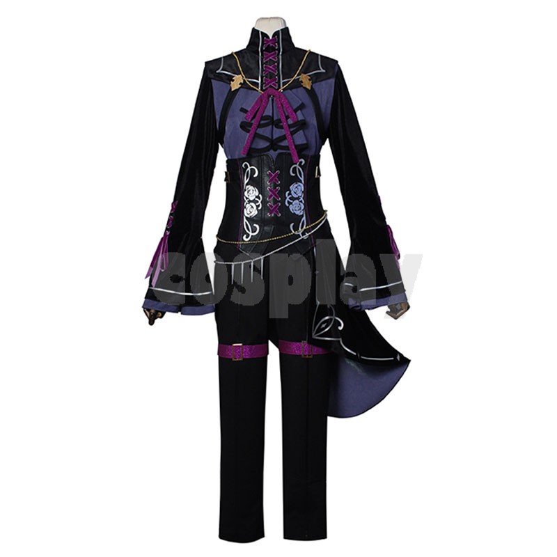Game Ensemble Stars Distorted Heart Ayase Mayoi Cosplay Costume Halloween Carnival Uniforms Top Pants Custom Made
