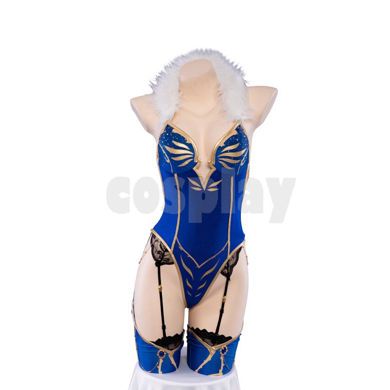 Fate/GrandOrder FGO Artoria Pendragon Bunny Bikini Cosplay Costume
