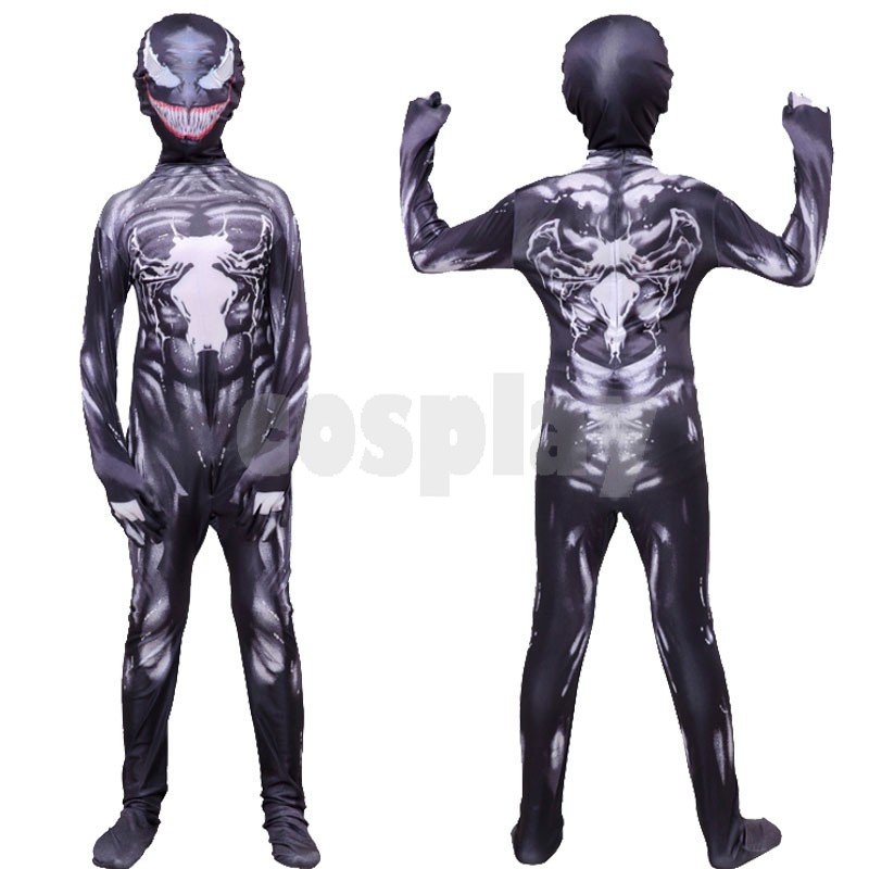 Movie Spiderman Venom Anime Cosplay Suit Superheros Jumpsuit Kids Adult Halloween Spider Costumes Carnival Party For Kids