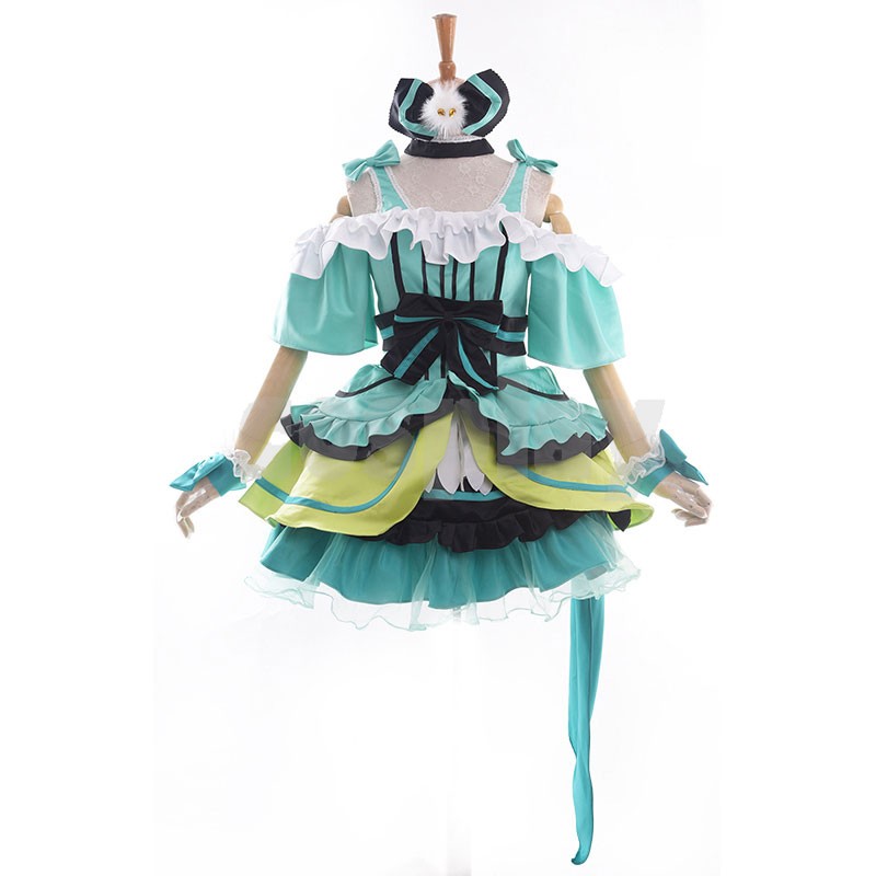 Love Live! School Idol Project KiRa-KiRa Sensation!Kotori Minami Cosplay Costume Light Green Dress Mint Lolita Dress Halloween