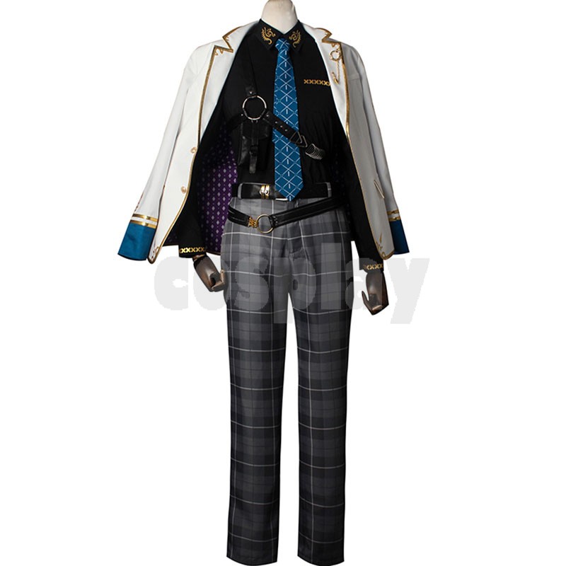 NIJISANJI Virtual YouTuber Ren Zotto Cosplay Costume Outfit Suit