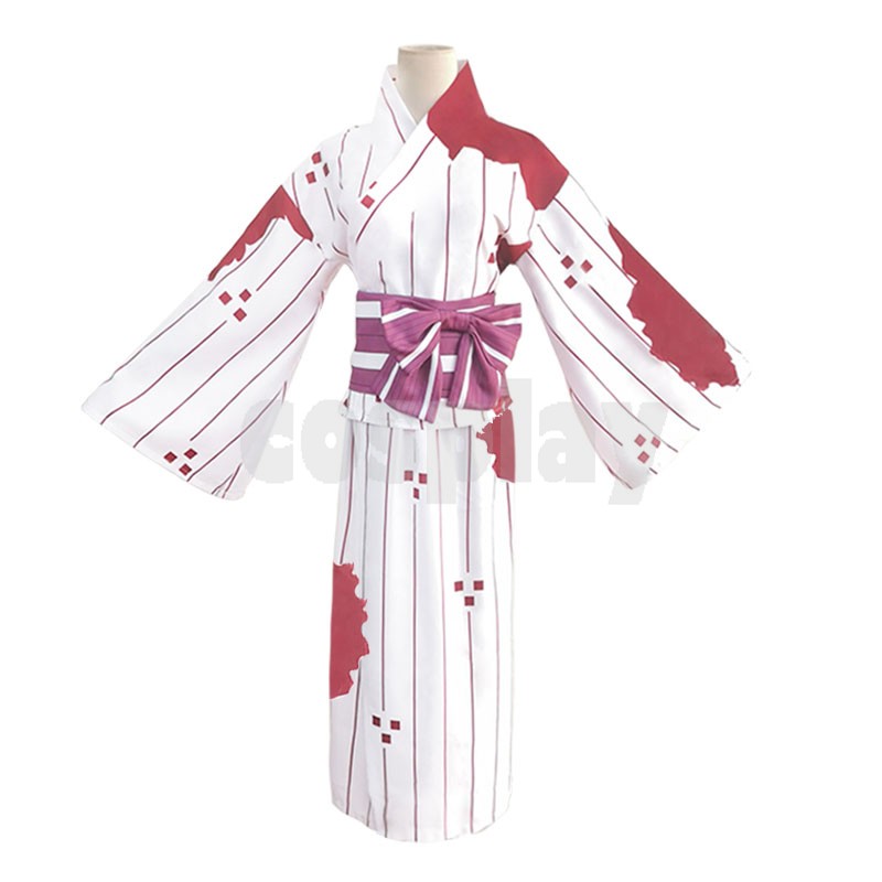 Cosplay Costume DEMON SLAYER Kimetsu No Yaiba Kamado Nezuko Dresses Clothes Kimono Uniform