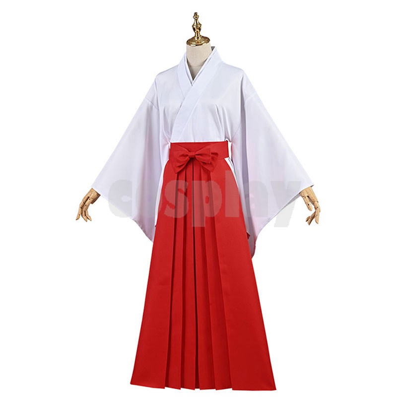 Jujutsu Kaisen Costume Iori Utahime Cosplay Kimono Dress Adult Woman Tops Red Skirt Halloween Party Outfits