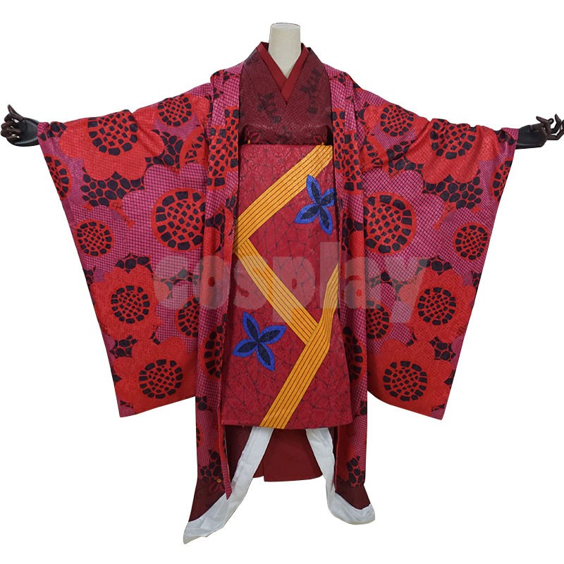 Demon Slayer Kimetsu no Yaiba Daki Cosplay Costume Birthday Flower Outfits Halloween Costumes Kimono for Women