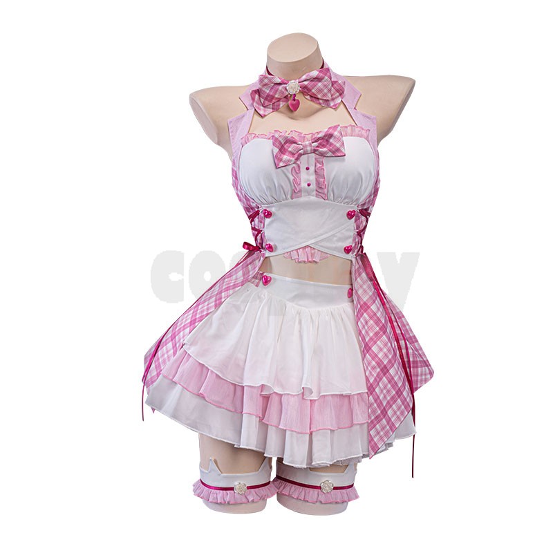 NEKOPARA Chocola Cosplay Costume New Idol Catgirl Maid Dress Chocola Vanilla Theatrical Costumes Halloween Custom Outfit