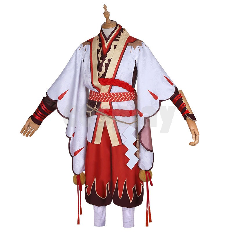 Demon Slayer Cosplay Kamado Tanjirou Costume Kimono Costumes Halloween Uniform Free Shipping