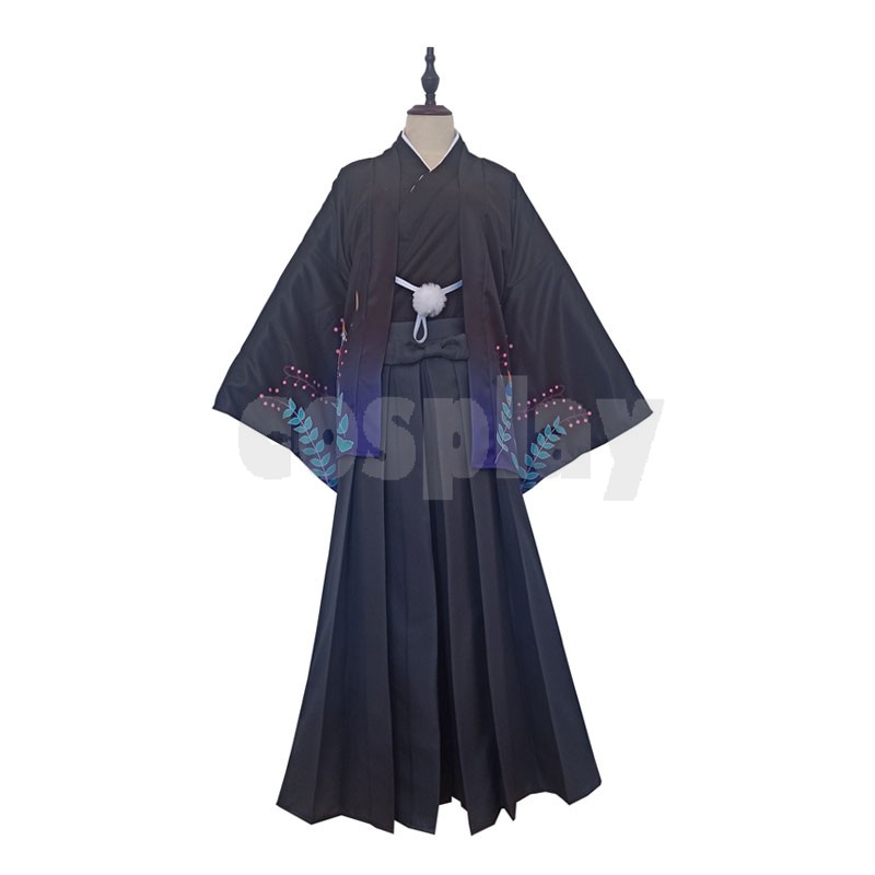 Anime Bungo Stray Dogs Akutagawa Ryuunosuke Cosplay Costume Fancy Kimono Outfit Free Shipping